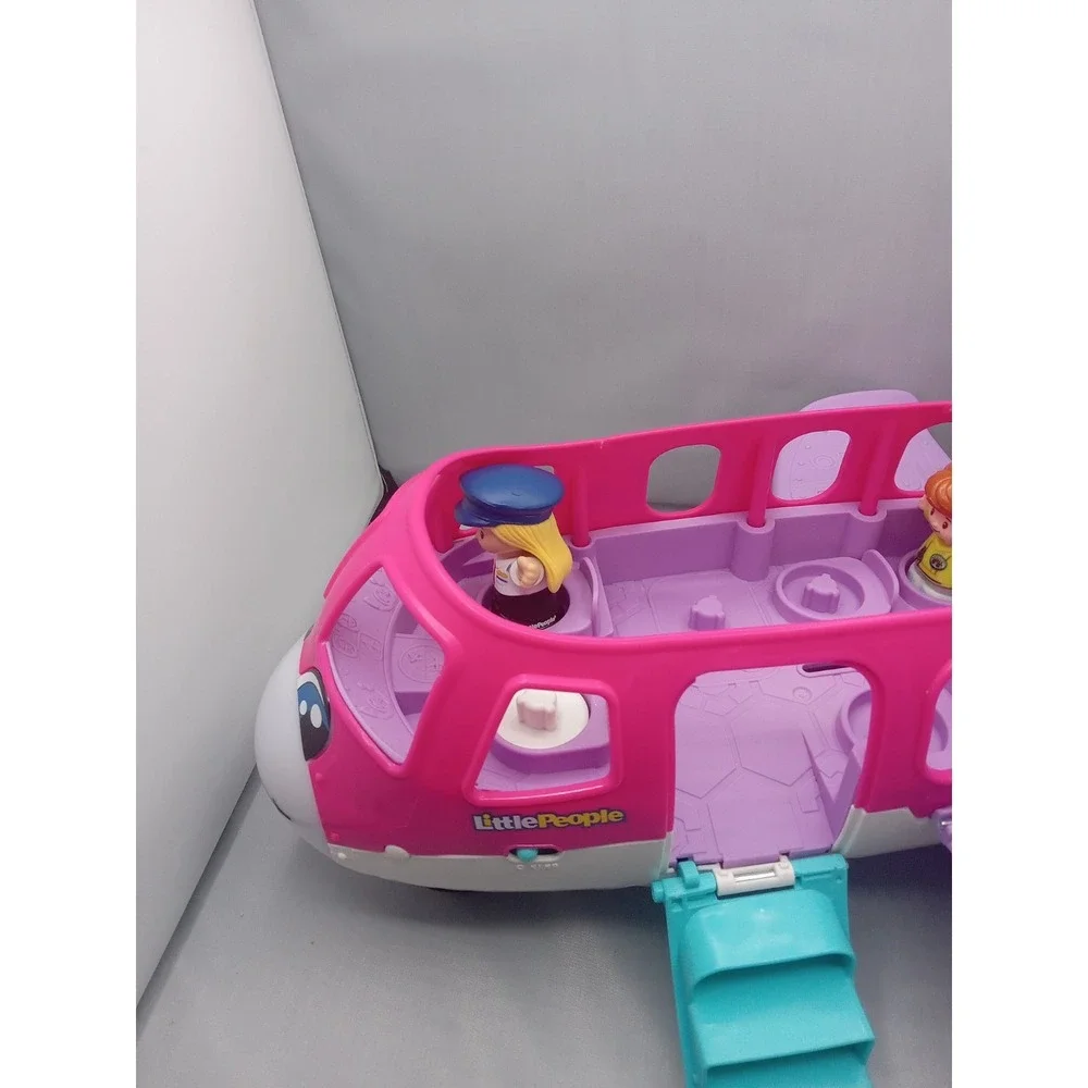 Fisher-Price Little People Barbie Toddler Toy‎ Little Dream Plane 2 People